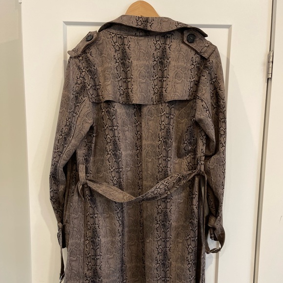 Anaconda pattern overcoat - Picture 5 of 8